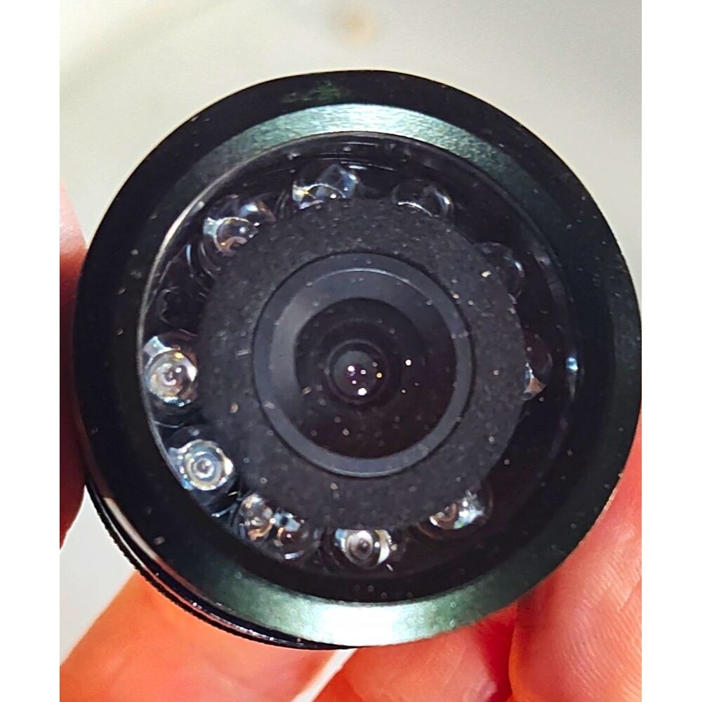 ELE988-BMW Wired 12V CCTV Mini Surveillance Camera Color Night Vision Black 1299